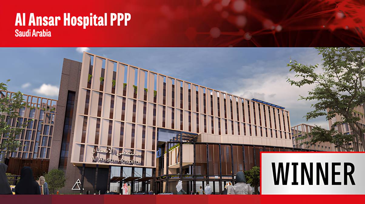 Alghanim-Tamasuk Wins Best Healthcare Project at Partnerships Awards for Al Ansar Hospital PPP